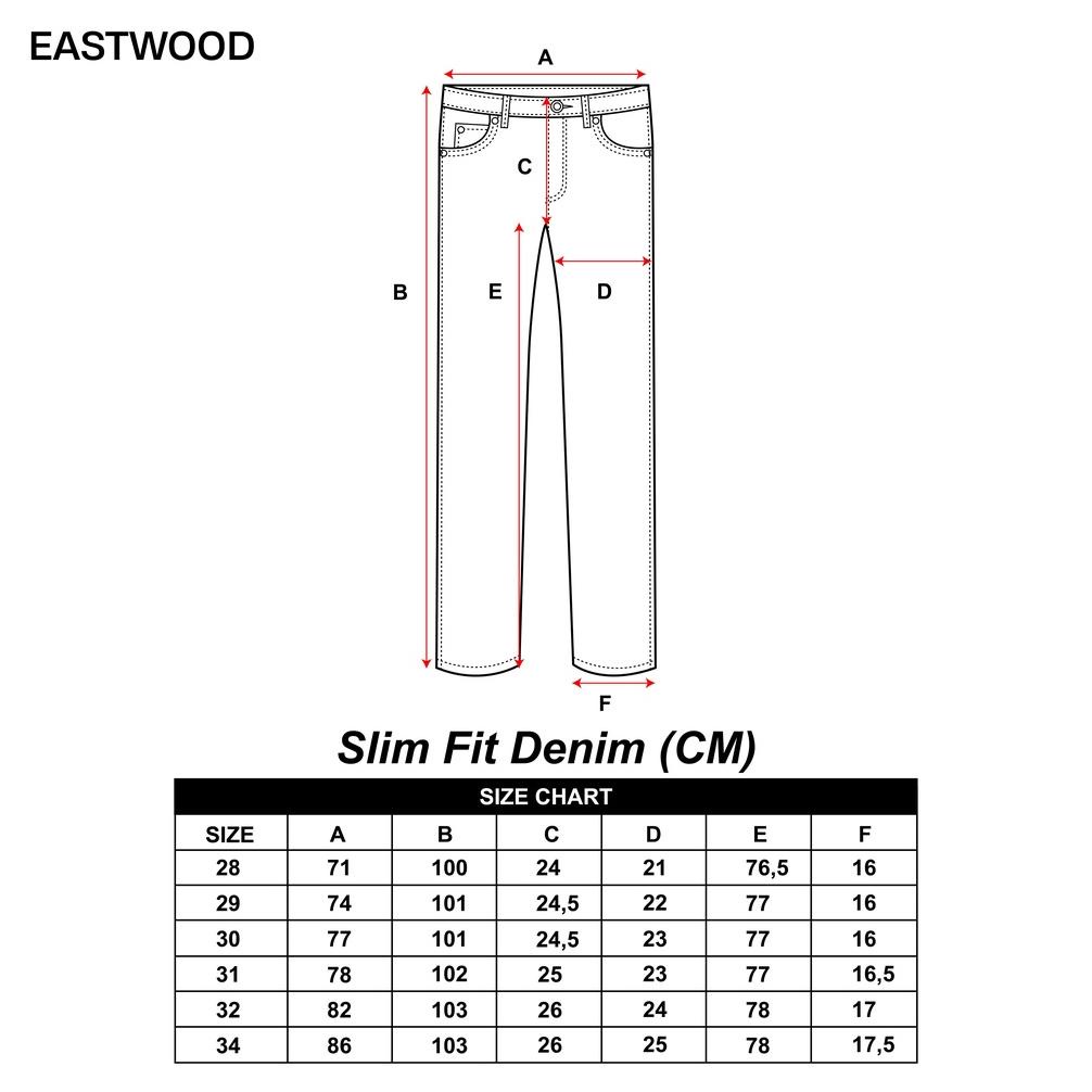 Eastwood Denim Pants Retro Black