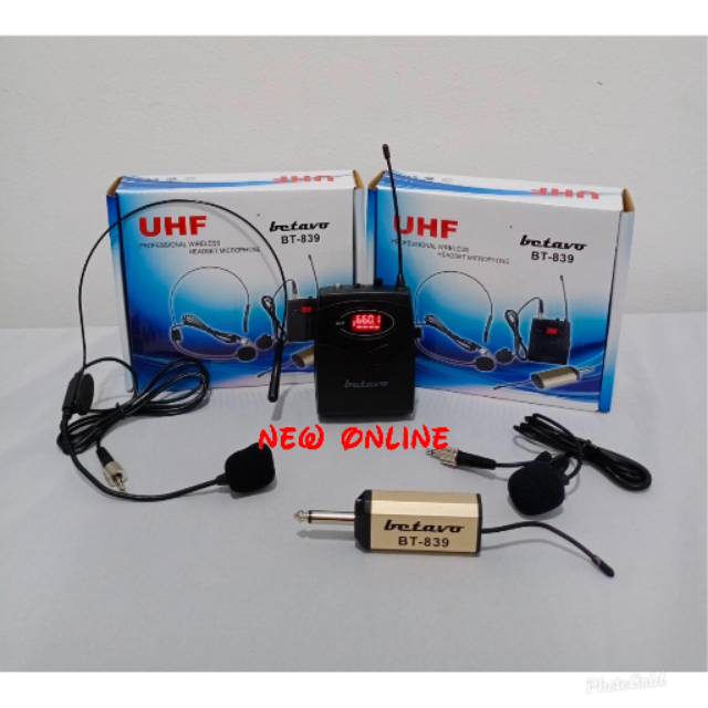 Mic wireless bando BETAVO BT 839 UHF