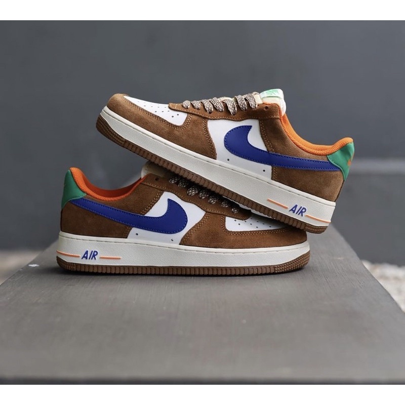 Nike Air Force 1 Blue Mocca