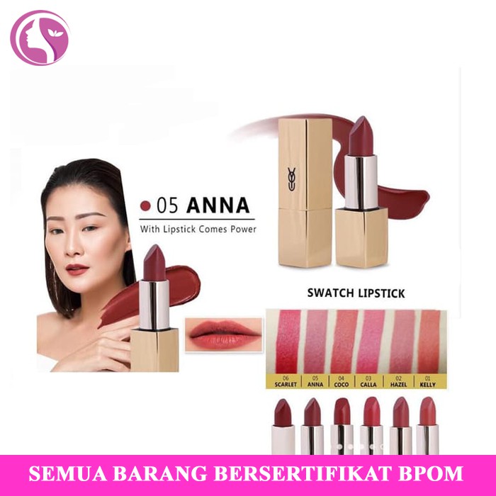 SS67 Lipstik YOU Color Lipmatte BPOM lipstick You Color lip matte Lip Color make up kosmetik Makeup