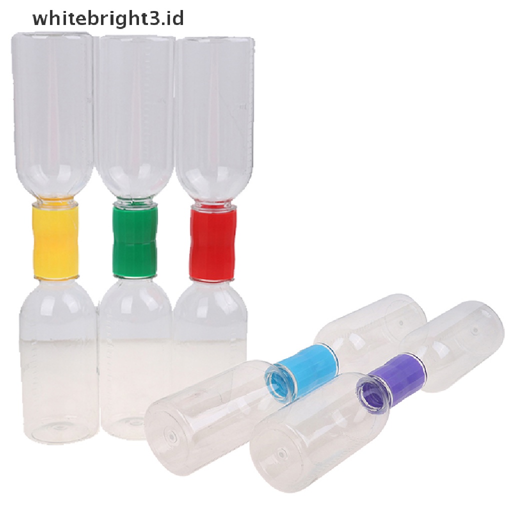 (whitebright3.id) 1 Set Botol Vortex + Konektor Tornado Untuk Eksperimen Sains