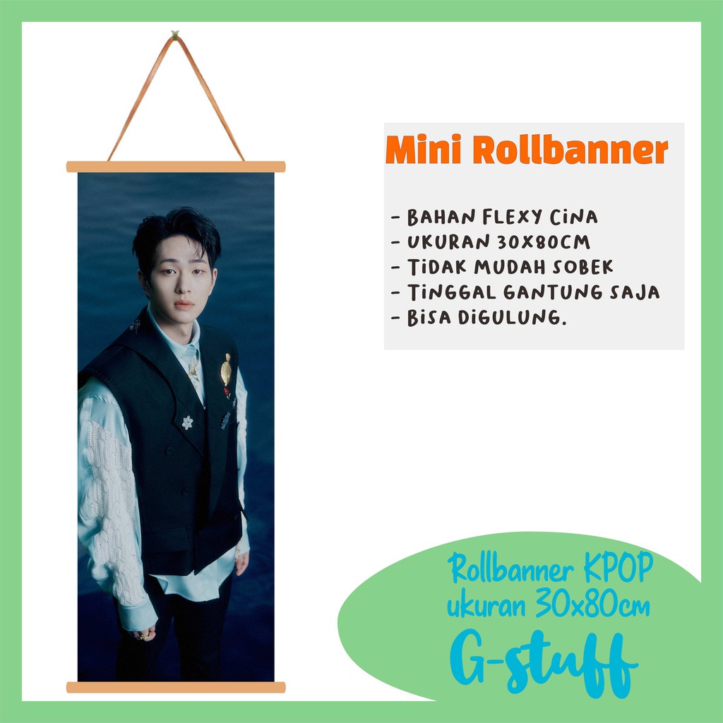 MINI ROLL BANNER SHINEE ONEW