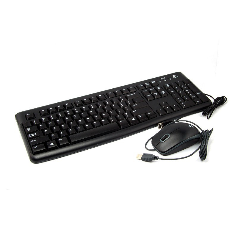 Bundling Keyboard USB - Mouse USB Logitech MK 120 Murah Garansi 1 Tahun