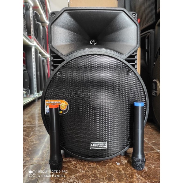 #speaker bluetooth 15 Inc line voice