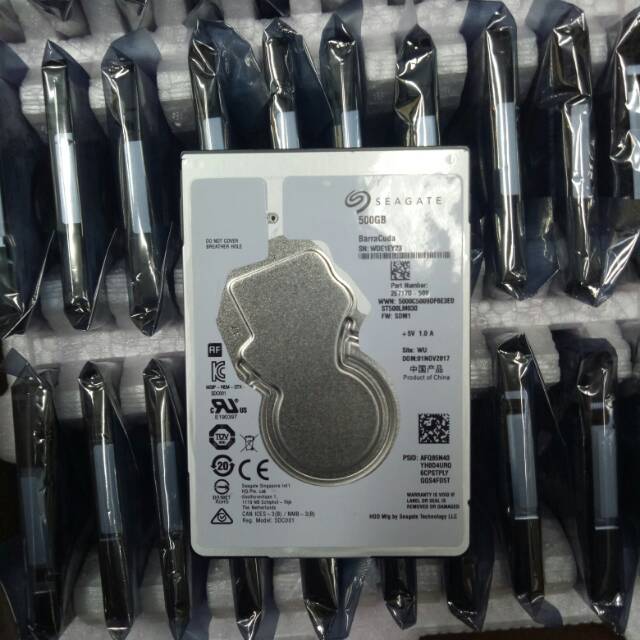 Harddisk internal 500gb sata 2'5inc SEAGATE BARRACUDA