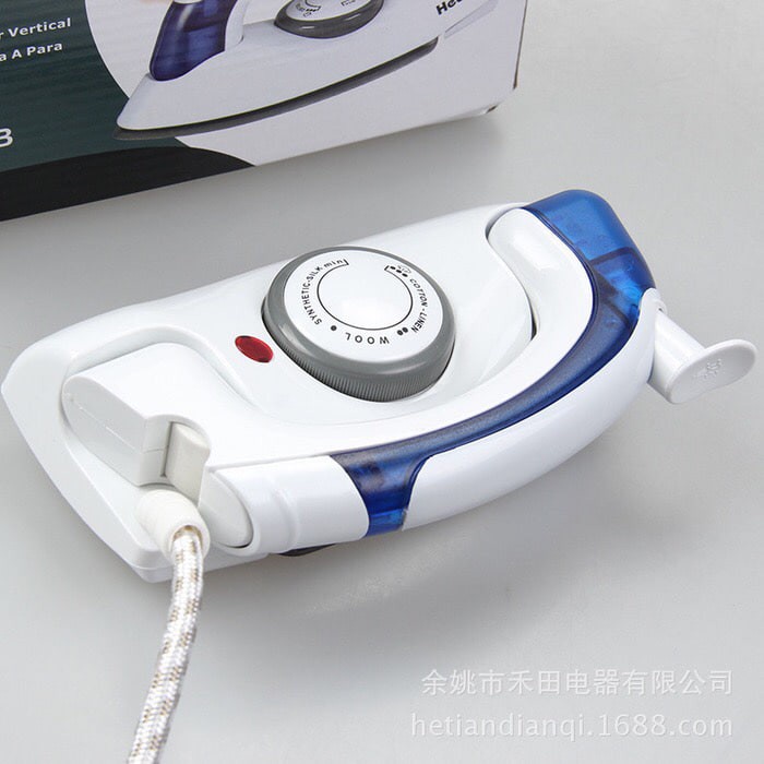 setrika uap lipat travel mini steamer iron (P8T8) Garment Steamer Laundry Setrika Baju Rumah Tangga 