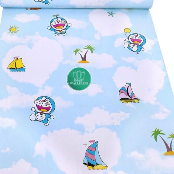 Koleksi Terbaru Doraemon  Awan  Wallpaper  45cm x 10m 