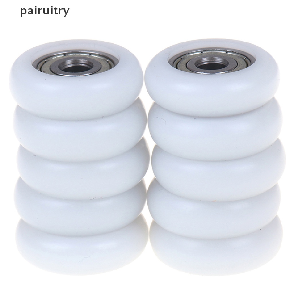 Prt 2 / 5 / 10pcs Roda roller Geser Pengganti Bahan Plastik Untuk Pintu shower PRT