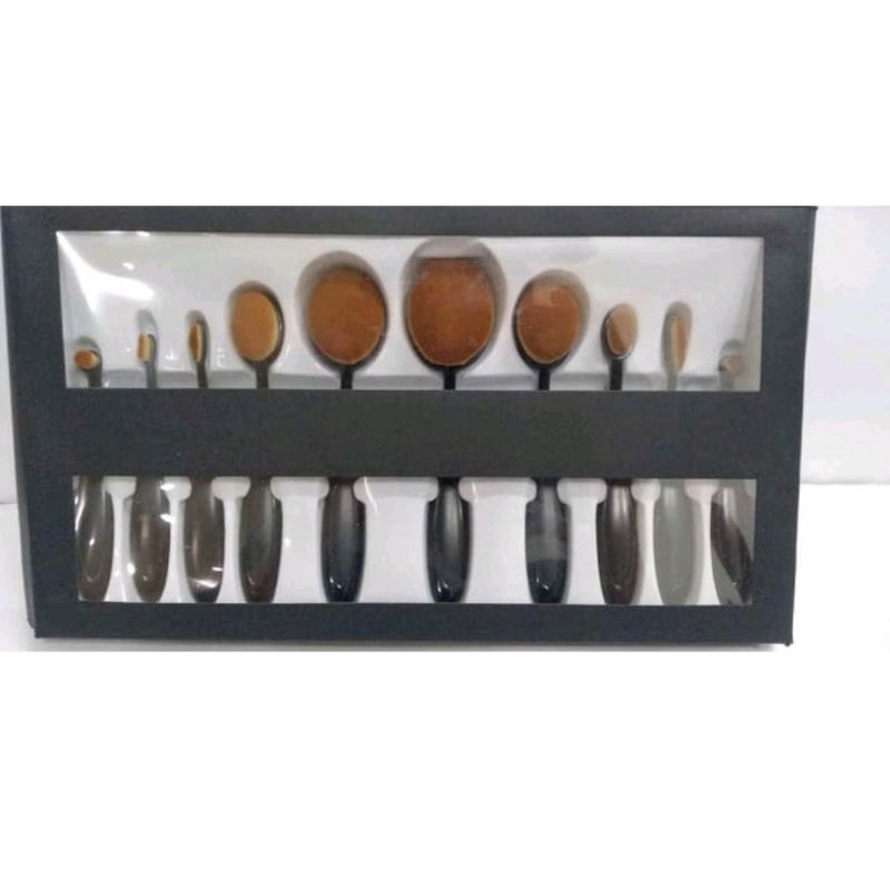 Kuas Oval foundantion 10pc/kuas foundantion/Oval Brush