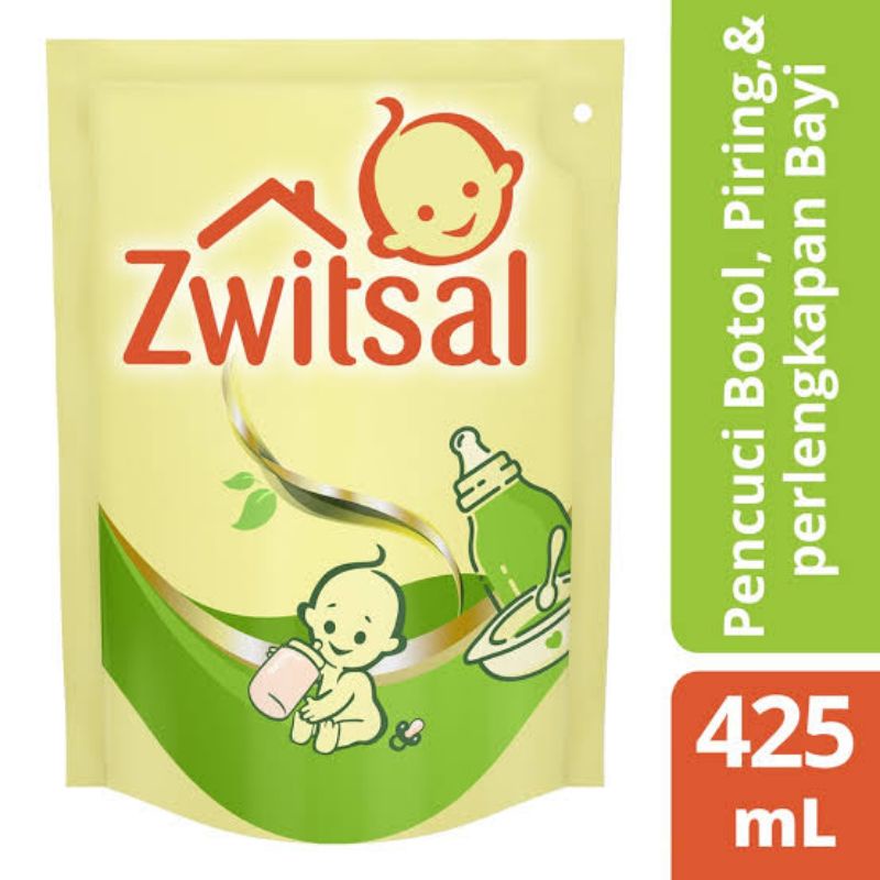 Zwitsal Baby Bottle &amp; Utensils Cleanser - Zwitsal Pencuci Botol  Piring &amp; Perlengkapan Bayi