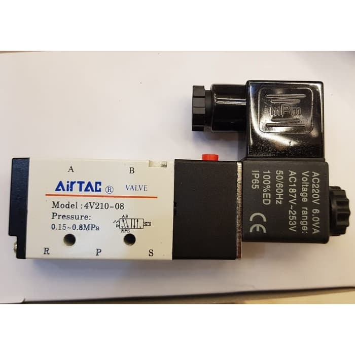 AIRTAC Pneumatic Solenoid Valve 4V210-08 / 4V210 08 220V
