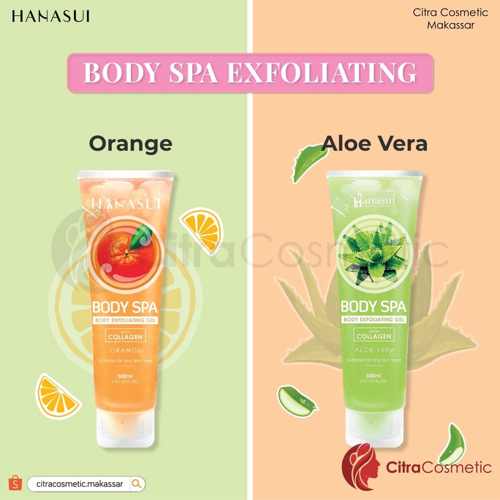 Hanasui Body Spa 300 Ml Series