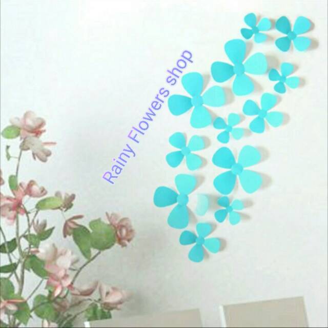 Jual Stiker Dinding 3D Bunga Clover | Shopee Indonesia