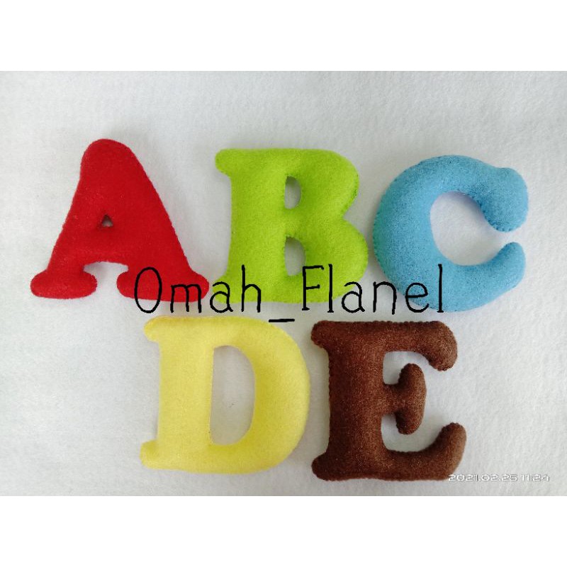 Huruf Abjad Kain Flanel