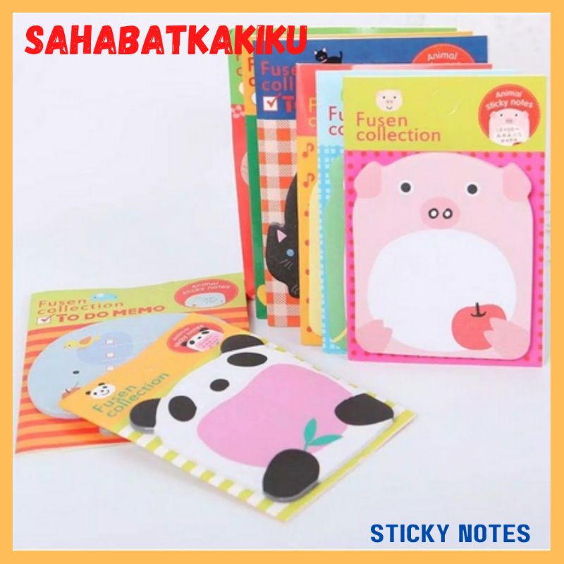 

Sticky Notes / Memo Pad / Post It Karakter / Kertas Memo Karakter