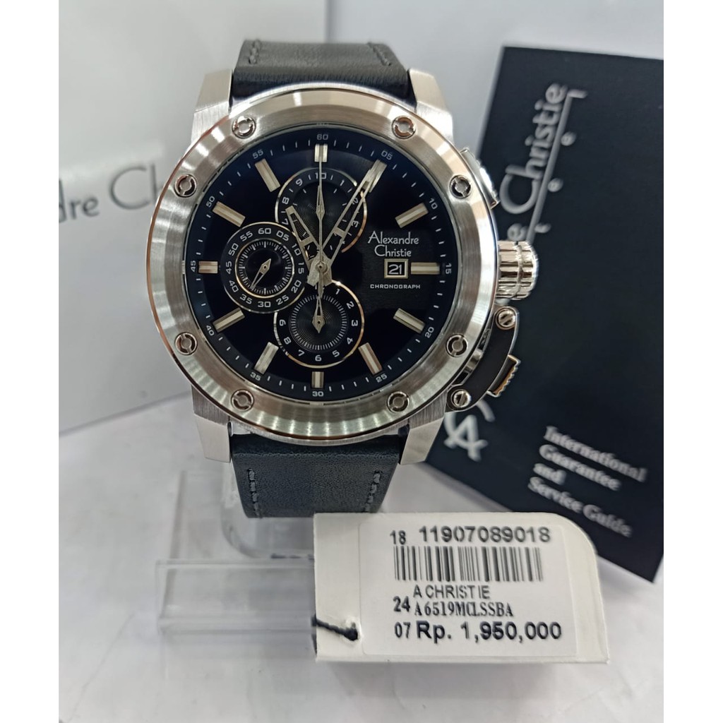 HARGA PROMO TERMURAH jam tangan pria Alexander Christie Original arloji pria