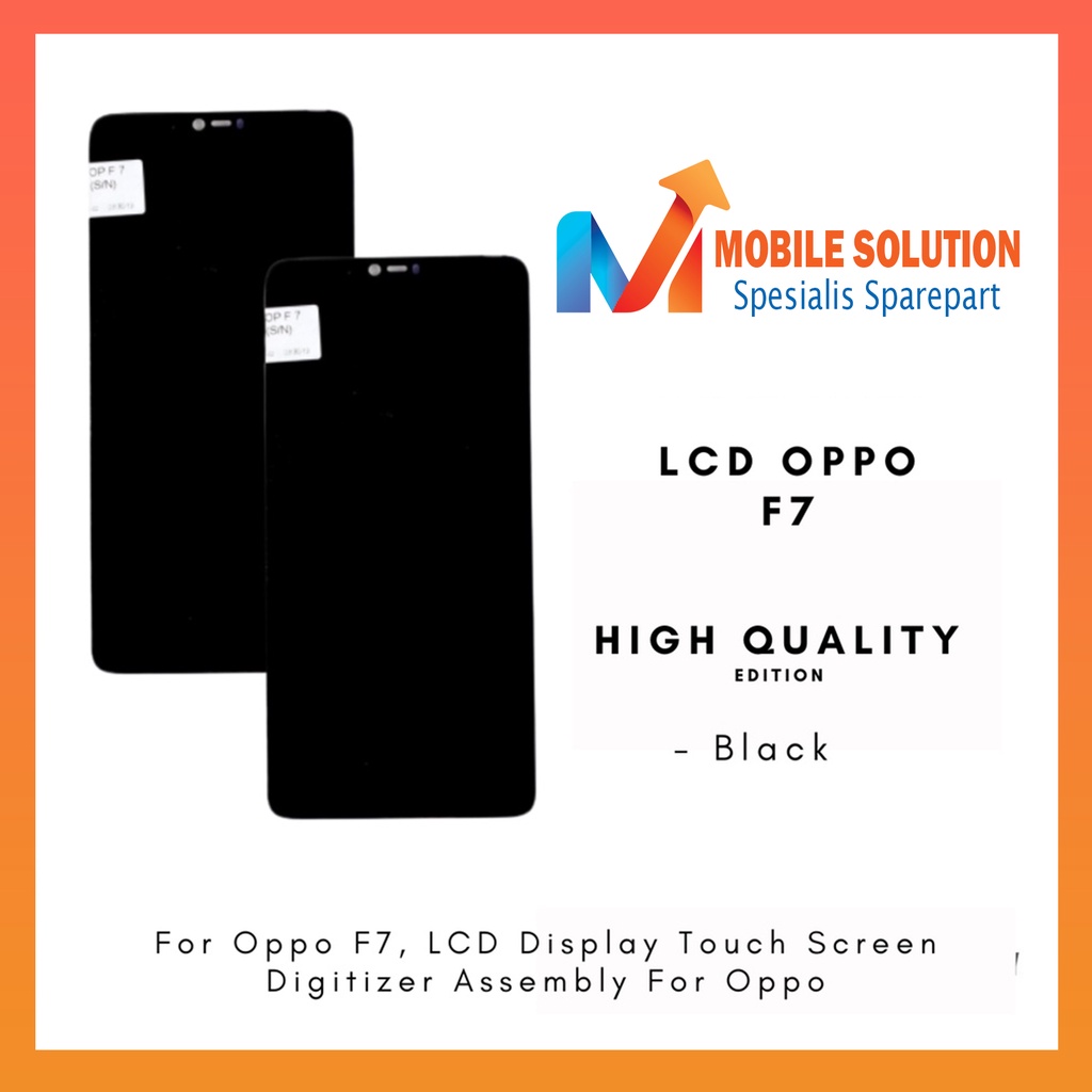 Grosir LCD Oppo F7 ORIGINAL 100% Fullset Touchscreen - Parts Kompatibel Dengan Produk Oppo Garansi 1 Bulan + Packing / Bubbel