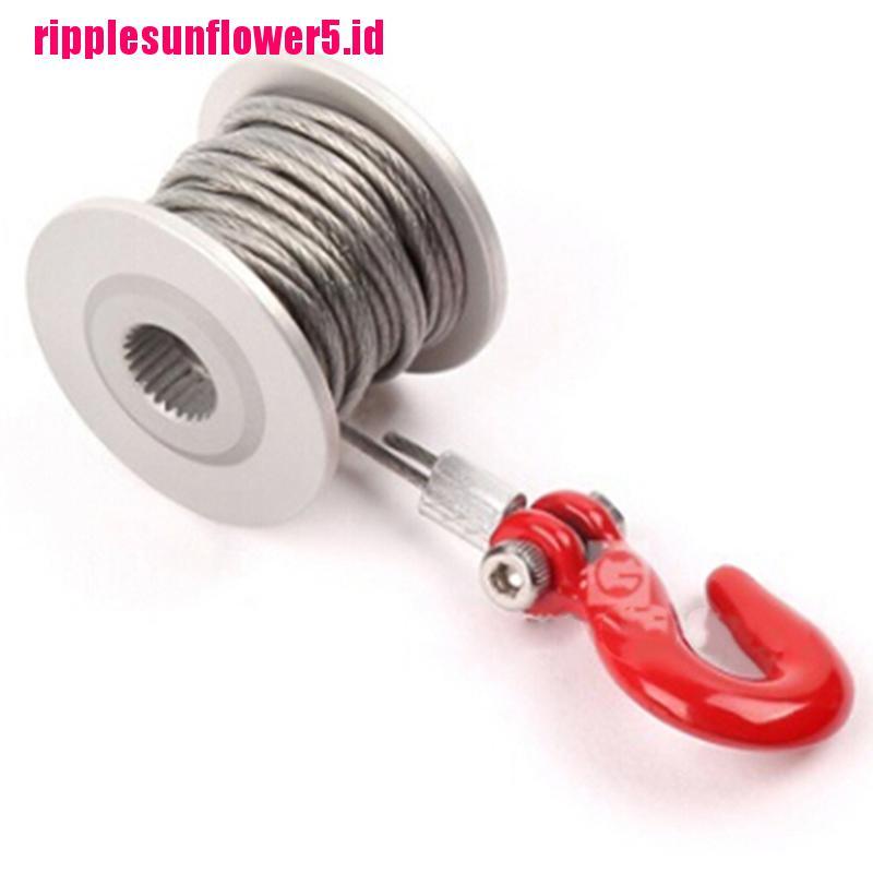 25t Winch Wheel Servo Untuk 1 / 10 RC Crawler Car TRX4 Axial