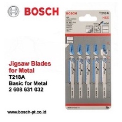 BOSCH Mata Jigsaw Blades Basic for Metal T 218 A Bosch T 218 A