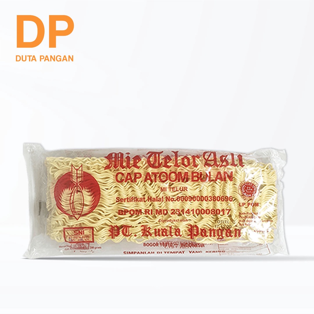 

Mie Telur Cap Atoom Bulan 210gr