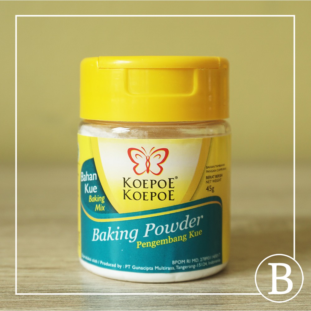 

BAKING POWDER KOEPOE KOEPOE 45 gr