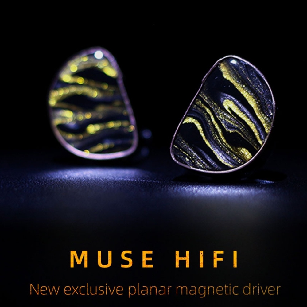 Muse Earphone in Ear HiFi Power Earbuds Magnetik Driver in Ear 14.5mm