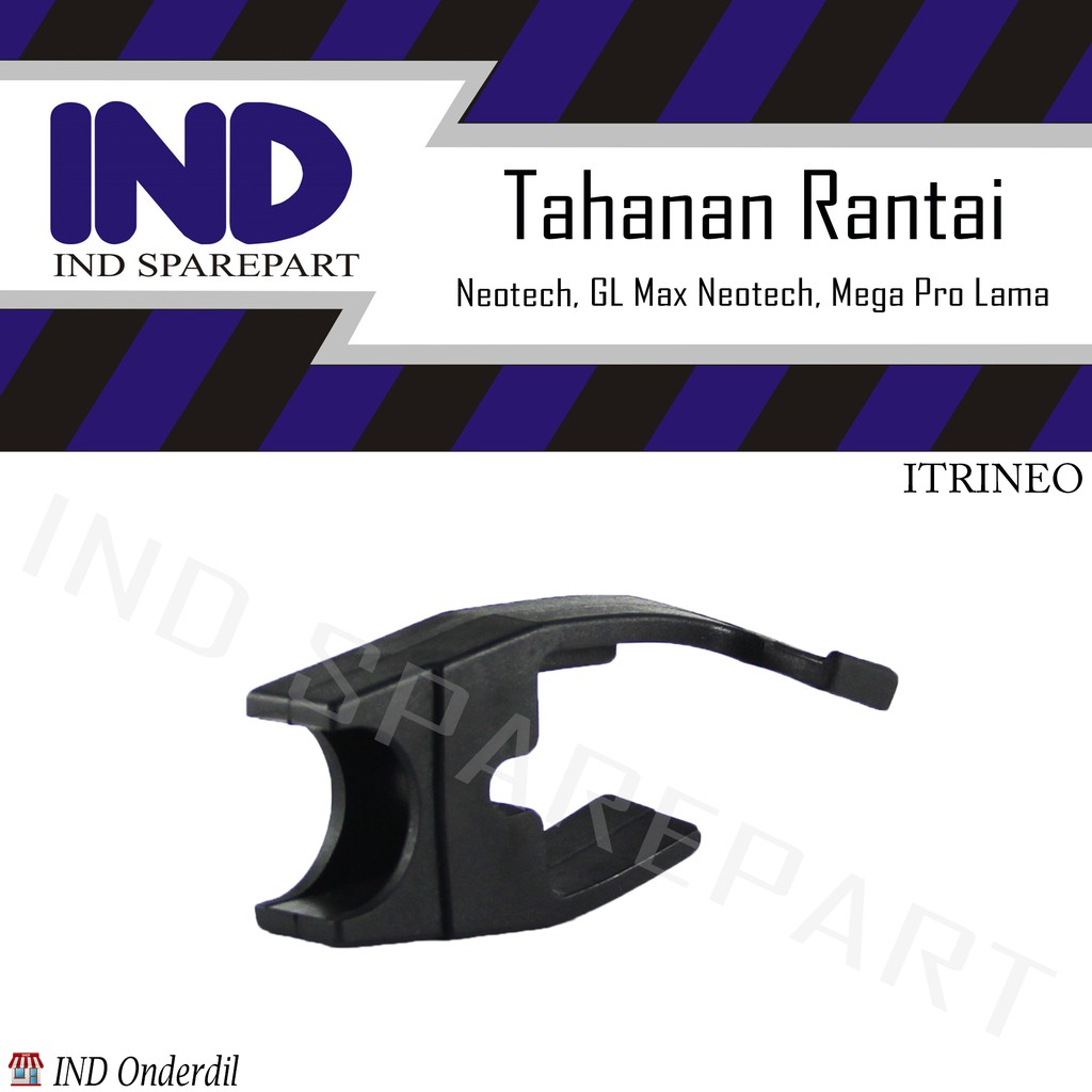 Karet Tahanan/Bantalan Swing Arm Tatakan Rantai/Rante/Seal Guard Mega Pro Lama/GL Max Neotech