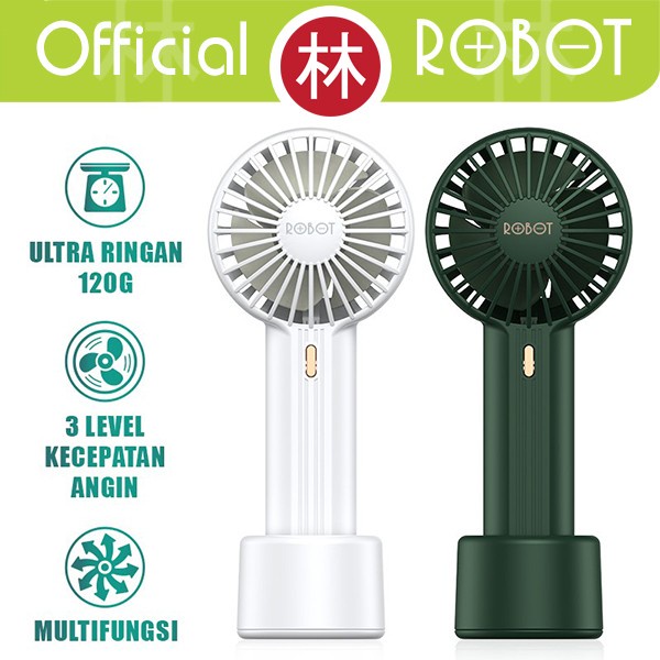 KIPAS ANGIN PORTABLE MULTIFUNGSI ROBOT RT-BF15 MINI FAN GARANSI