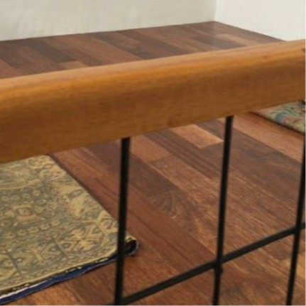 Lantai Kayu Solid Parket Merbau Finish