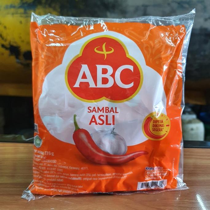 Jual Saus Sambal Abc Asli Sachet 1 Dus Karton Isi 21 Pak X 22 Sachet