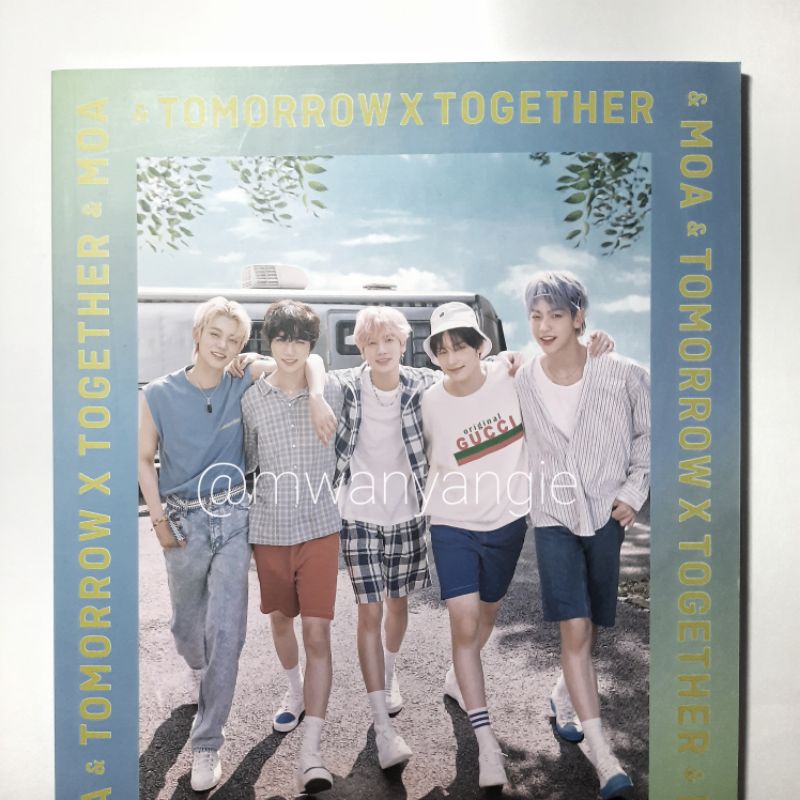 txt 2nd moakit magazine photobook
