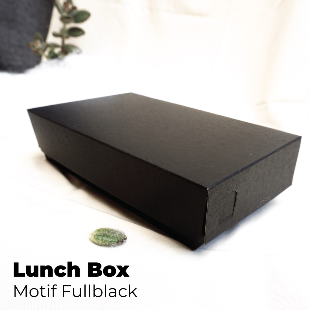 Paper Lunch Box Medium Lunchbox Medium (LB1K22-Laminasi)