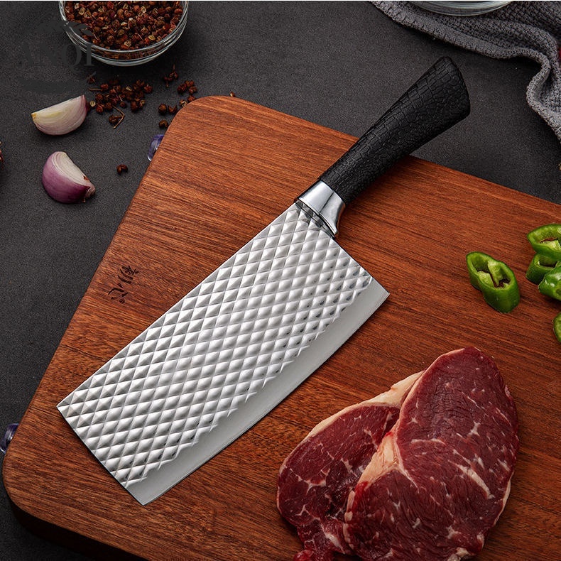 ANQI 1888 Knife Diamond Set 6 in 1 Stein Cookware Pisau Dapur Anti Lengket VS-1842