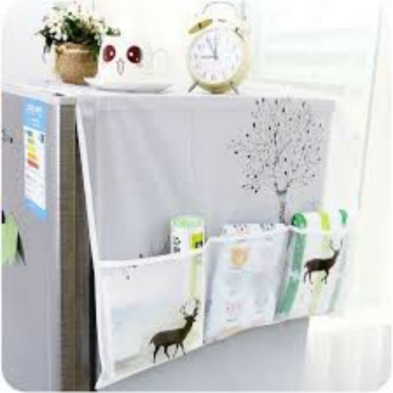 Cover Penutup Kulkas / Alas Kulkas Anti Air