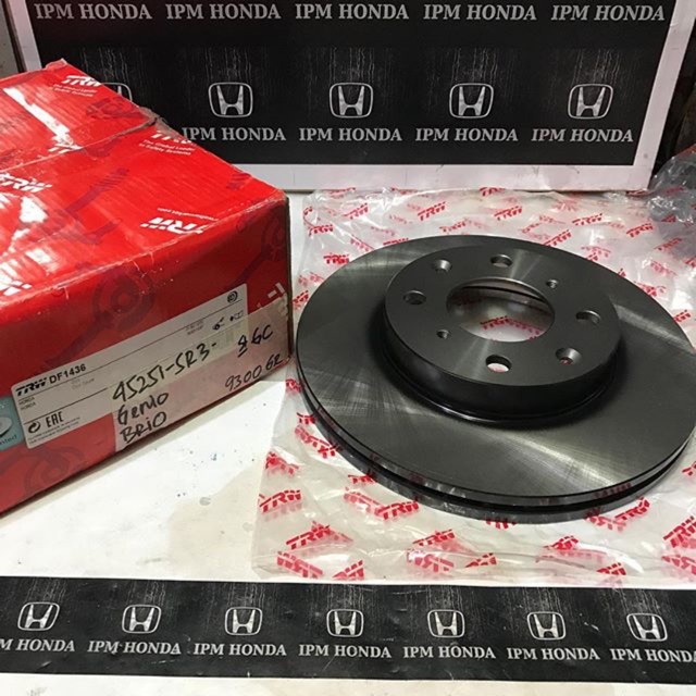 45251 SR3 / TG4 TRW Disc Brake Piringan Rem Depan Honda Civic Genio Estillo 1992-1995 Brio 2013-2021