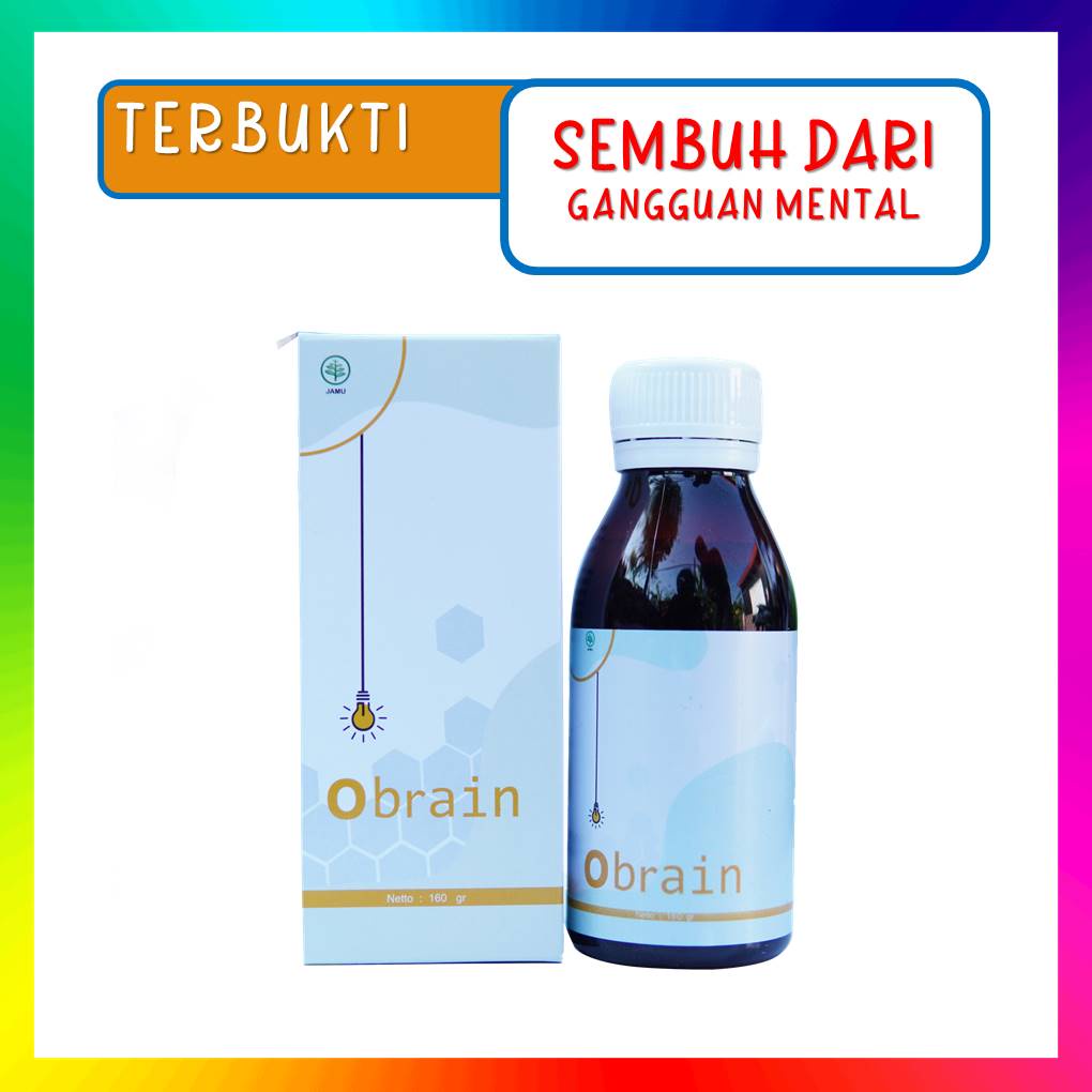 

SOLUSI - Obrain Herbal Saffron Obat Kesehatan Mental / Gangguan Mental Tekanan Batin / Stress / Depresi Terdaftar BPOM Aman Tanpa Efek Samping