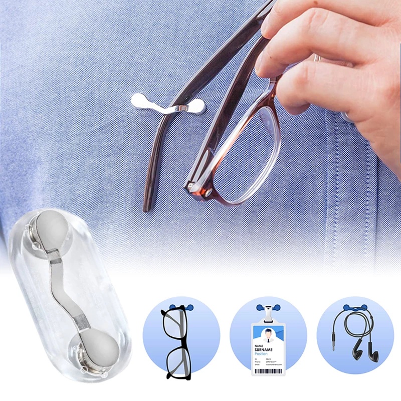 Fashion Headphone Multifungsi Holder Clip Clothes Line Clips Klip Gesper Pengait Lensa Portable Gantungan Kacamata Sunglasses