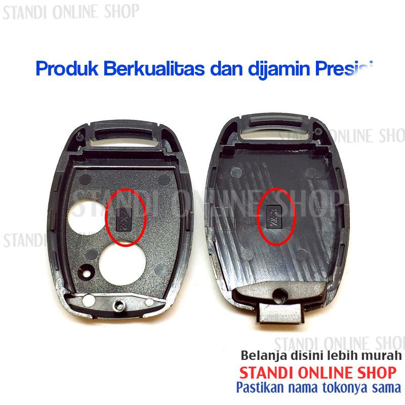 Cassing Kunci Key Shell Rumah Kunci Honda Mobilio Brio Jazz CRV