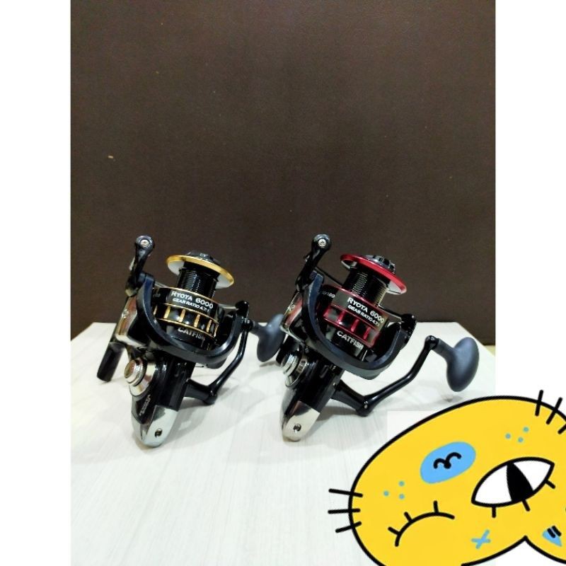 Reel catfish Ryota 6000 power handle