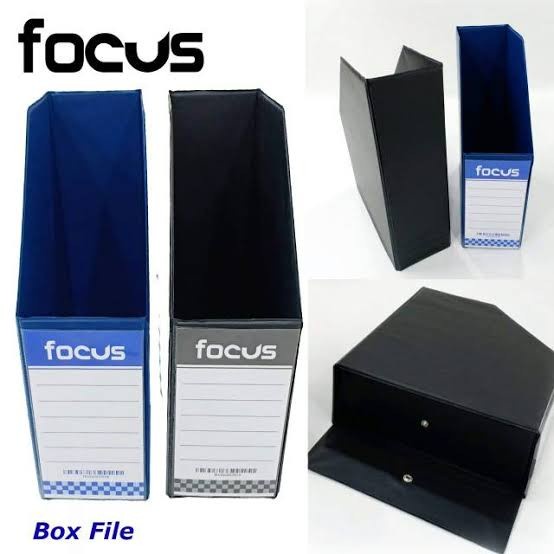 Megazine Box Fie Folio Murah Hitam Biru Box File Focus per pc