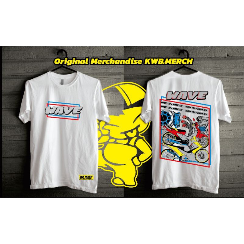 Baju wave tshirt wave thailand ukutan M L XL XXL