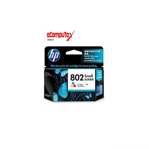 CARTRIDGE HP 802 COLOR SMALL / TINTA CATRIDGE HP802 COLOUR SMALL ORIGINAL - RESMI