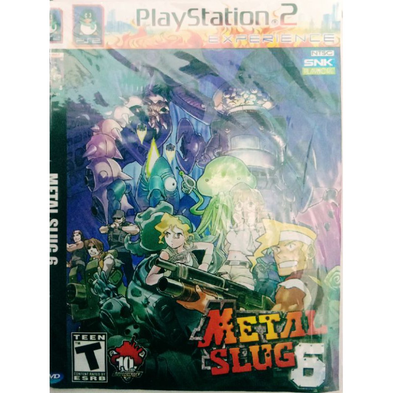 Kaset PS2 Game Metal Slug 6