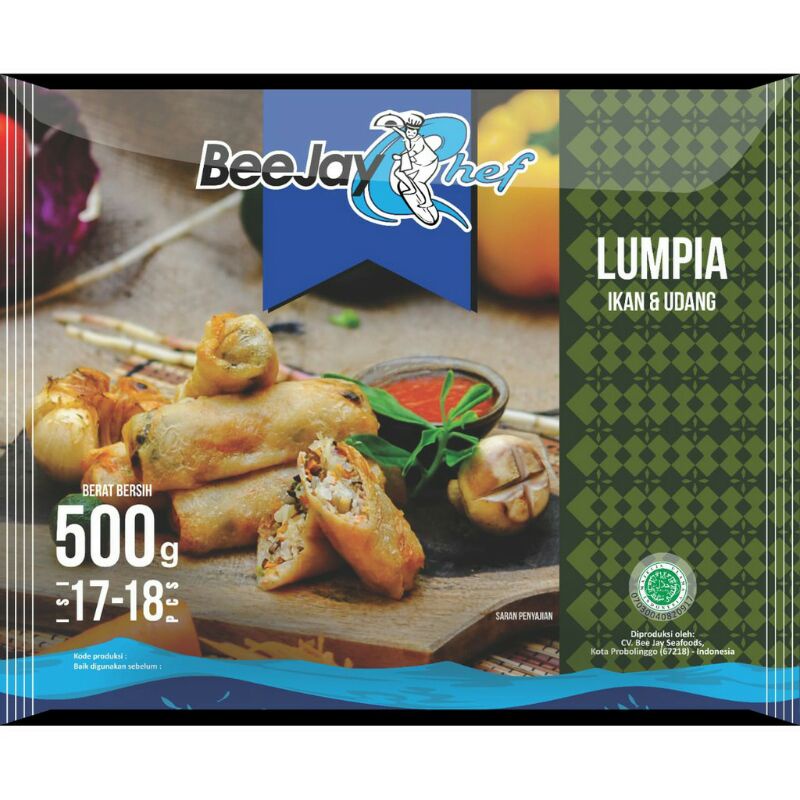 

beejae lumpia ikan dan udang 500gr