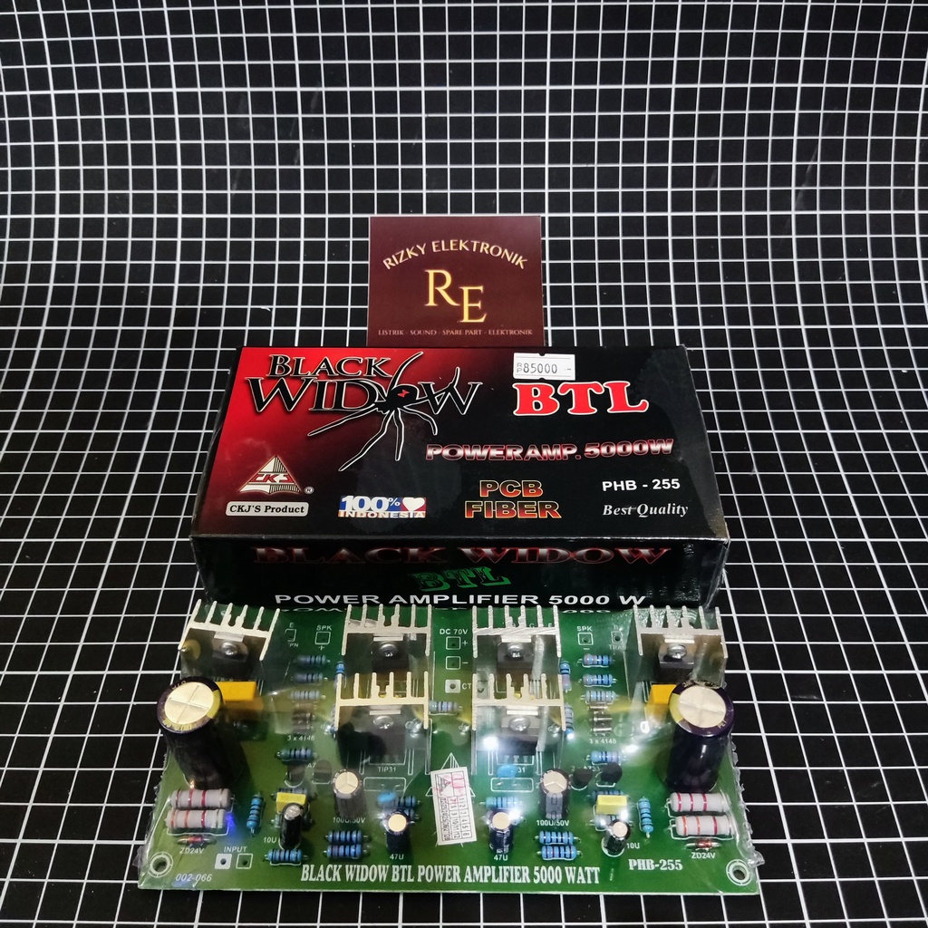 black widow btl power amp 5000w ckj