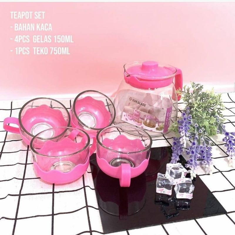 Teapot Set 5in1