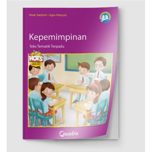 ORI harga satuan buku teks tematik k13 penerbit Quadra kelas 6