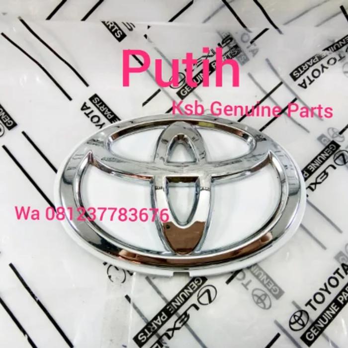 Emblem Logo Tutup Cover Ban Serep Belakang Toyota Rush 2015 2016 2017