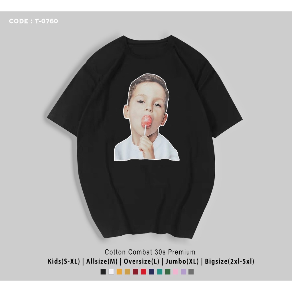 T-SHIRT UNISEX BOY CANDY / KAOS KATUN ADEM &amp; LEMBUT / REAL / IMPORT