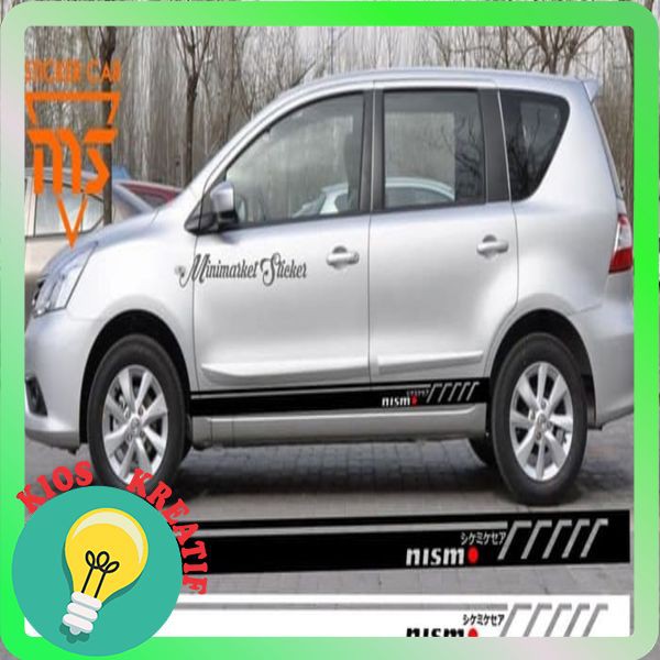 New promo sticker stiker grand livina nissan nismo kanji